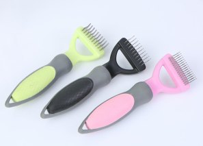 Single-edged Deshedding Pet Brush